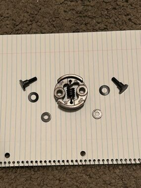 FS Racing Zenoah Full Metal 54mm Clutch Shoes w/ 8K RPM Spring + Hardware Used